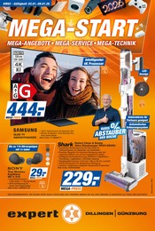 expert Elektromärkte Prospekt der aktuellen Woche mit 12 Seiten, gültig von 03.01.2026 bis 09.01.2026, in Binswangen und Umgebung Aktueller expert Elektromärkte Prospekt in Binswangen und Umgebung, "Top Angebote" mit 12 Seiten, 03.01.2026 - 09.01.2026