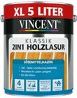 2in1 Holzschutzlasur Angebote von Vincent bei Hellweg Essen für 34,99 €