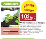 Promo Voile de croissance à 10,95 € dans le catalogue LaMaison.fr à Alençon