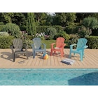 Fauteuil Adirondack - Carrefour à Nîmes Fauteuil Adirondack en promo chez Carrefour Nîmes à 14,99 €