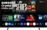 TV LED 43" / 108CM 
SAMSUNG TU43U7025H - SAMSUNG en promo chez Auchan Hypermarché Bobigny à 349,00 €