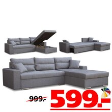Seats and Sofas Stolberg - Tampa Lounge sofa mit Bettfunktion Tampa Lounge sofa mit Bettfunktion Angebot bei Seats and Sofas Stolberg im Prospekt Vorrat Deals