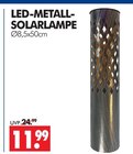 LED-METALL-SOLARLAMPE im Angebot bei Wreesmann in Brandenburg LED-METALL-SOLARLAMPE Angebote bei Wreesmann Brandenburg für 11,99 €
