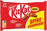 Mini Barres Chocolatées - KITKAT NESTLÉ en promo à 1,87 € chez Intermarché Super Mini Barres Chocolatées - KITKAT NESTLÉ dans le catalogue Intermarché Super