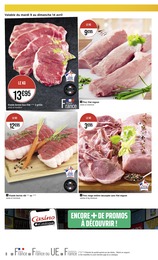 Offre Filet de porc dans le catalogue Casino Supermarchés du moment à la page 8