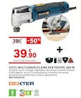 Outil multiusage filaire DP5, 260 W à LEROY MERLIN dans Laversines
