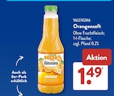 Orangensaft im ALDI SÜD Prospekt Orangensaft von Valensina im aktuellen ALDI SÜD Prospekt für 1,49 €