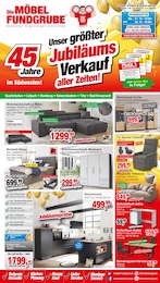 Couch Angebot im aktuellen Die Möbelfundgrube Prospekt auf Seite 1