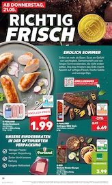 Aktueller Kaufland Prospekt mit Grillfleisch, "Hier bin ich richtig", Seite 28