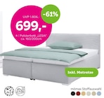 Aktuelles Polsterbett „Lesia“ Angebot bei mömax in Regensburg ab 699,00 €