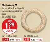 Strohkranz von  im aktuellen V-Markt Prospekt für 1,29 €