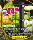 Doppelstabmatte Typ 6/5/6 von ALBERTS für 42,59 € bei Hornbach im Angebot Doppelstabmatte Typ 6/5/6 von ALBERTS im aktuellen Hornbach Prospekt