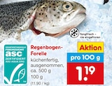 Aktuelles Regenbogenforelle Angebot bei Netto Marken-Discount in Regensburg ab 1,19 €