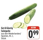 Salatgurke bei nah und gut im Ansbach Prospekt für 0,99 €