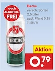 Becks Angebote bei Netto Marken-Discount Düsseldorf für 0,79 €