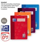 Schulheft DIN A4 im Angebot bei GLOBUS in Kempen Schulheft DIN A4 Angebote von Oxford bei GLOBUS Kempen für 0,99 €