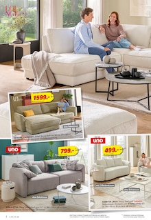 Sofa im aktuellen Höffner Prospekt (Paderborn) Sofa im Höffner Prospekt "150 JAHRE POLSTER POWER" mit 20 Seiten (Paderborn)
