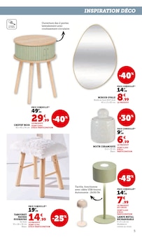 Promotion Décoration Extérieure dans le prospectus Super U, valable du 07/10/2025 au 19/10/2025 Promo Décoration Extérieure dans le catalogue Super U du moment à la page 5