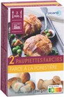 2 paupiettes à la forestière en promo chez Picard Le Cannet à 5,39 €