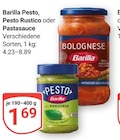 Pesto im Angebot bei GLOBUS in Kerpen Pesto Angebote von Barilla bei GLOBUS Kerpen für 1,69 €