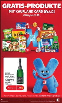 Mumm im aktuellen Kaufland Prospekt (Hannover) Mumm im Kaufland Prospekt "Hier bin ich richtig" mit 80 Seiten (Hannover)