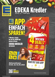 Aktueller EDEKA Vilseck Prospekt EDEKA Prospekt Vilseck "Wir lieben Lebensmittel!" mit 32 Seiten