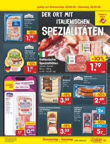 Bratwurst im Netto Marken-Discount Prospekt "Aktuelle Angebote" mit 59 Seiten (Osnabrück)