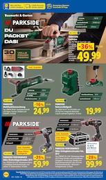 Lidl Bohrmaschine im Prospekt 
