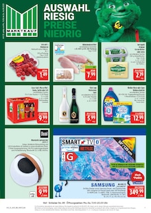 Marktkauf Prospekt AUSWAHL RIESIG, PREISE NIEDRIG mit  Seiten in Adorf (Vogtland) und Umgebung
