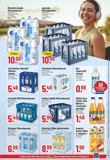 Wasser im Trinkgut Prospekt "Aktuelle Angebote" mit 10 Seiten (Salzgitter)