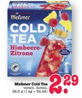 Cold Tea Himbeere-Zitrone Angebote von Meßmer bei E center Karlsruhe für 2,29 €