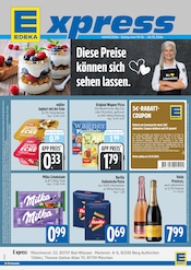 Aktueller E xpress Supermarkt Prospekt in Miesbach und Umgebung, "Wir lieben Lebensmittel." mit 4 Seiten, 19.10.2026 - 24.10.2026