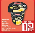 High-Protein-Mousse von Ehrmann für 1,29 € bei EDEKA im Angebot High-Protein-Mousse von Ehrmann im aktuellen EDEKA Prospekt