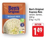 Express Reis Basmati-Reis bei EDEKA im Prospekt "" für 1,49 €