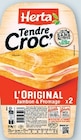 Promo - 34% versés sur ma carte U sur la gamme de croque monsieur HERTA à  dans le catalogue Super U à Lemud