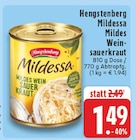 Mildessa im Angebot bei EDEKA in Mettmann Mildessa Angebote von Hengstenberg bei EDEKA Mettmann für 1,49 €