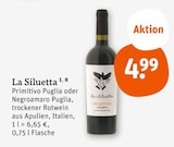 Primitivo Puglia oder Negroamaro Puglia von La Siluetta im aktuellen tegut Prospekt für 4,99 €