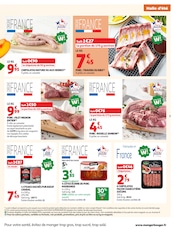 Promos Saucisse dans le catalogue "LES TOPS" de Auchan Supermarché Saucisse en promo dans le catalogue Auchan Supermarché à la page 3