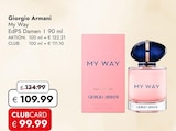 My Way im Angebot bei Travel FREE in Freiberg My Way Angebote von Giorgio Armani bei Travel FREE Freiberg für 99,99 €