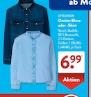 Denim-Bluse im ALDI SÜD Prospekt Denim-Bluse von UP2FASHION im aktuellen ALDI SÜD Prospekt für 6,99 €
