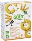 Les biscuits tout ronds vanille - GOOD GOÛT en promo chez Intermarché Hyper Les biscuits tout ronds vanille - GOOD GOÛT dans le catalogue Intermarché Hyper