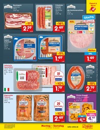 Netto Marken-Discount Salami im Prospekt 