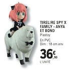 Tirelire Spy x Family - Anya et Bond - Plastoy dans le catalogue E.Leclerc