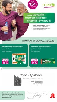 mea - meine apotheke Prospekt der Woche "Unsere September-Angebote" Seite 1, 01.09.2025 bis 30.09.2025 für Kempen Aktueller mea - meine apotheke Prospekt "Unsere September-Angebote" Seite 1 von 4 Seiten für Kempen