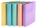 Classeur 4 anneaux en D Exacompta A4 Aquarel Modèle aléatoire - Exacompta en promo chez Fnac Classeur 4 anneaux en D Exacompta A4 Aquarel Modèle aléatoire - Exacompta dans le catalogue Fnac