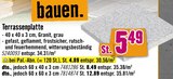 Aktuelles Terrassenplatte Angebot bei Hornbach in Saarbrücken ab 5,49 €