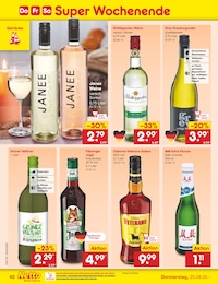 Grüner Veltliner Angebot im aktuellen Netto Marken-Discount Prospekt auf Seite 40