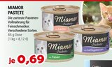 PASTETE Angebote von MIAMOR bei Zookauf Hagen für 0,69 €