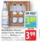 Mineralwasser Classic, Naturelle bei E center im Dahn Prospekt für 3,49 €