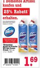 Kraft & Frische WC Gel Ocean Fresh Angebote von Domestos bei E center Karlsruhe für 1,27 €